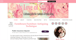 Desktop Screenshot of myloveofstyle.com